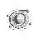 sisyphus tattoo design idea