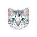 Leg sleeve tattoo. Two cats, one orange and one black. The cats are fighting. tattoo design idea