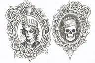 Redeemer Palaye Royale tattoo sleeve tattoo design idea