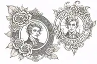 Redeemer Palaye Royale tattoo sleeve tattoo design idea