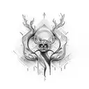 tatouage avec les symboles breton tattoo design idea