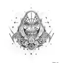 tatouage avec les symboles breton tattoo design idea
