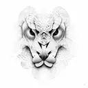 Jungle rainforest  tattoo design idea