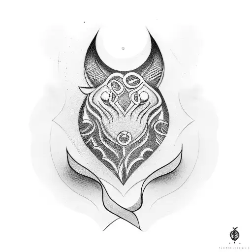 café tattoo design idea