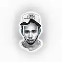 lewis hamilton tattoo design idea