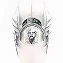 lewis hamilton tattoo design idea
