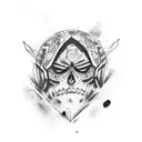 Eren Jaeger tattoo design idea