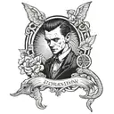 eleven, dark, air tattoo design idea