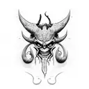 illidan tattoo design idea