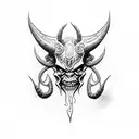 illidan tattoo design idea