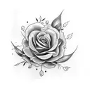 FLORES tattoo design idea