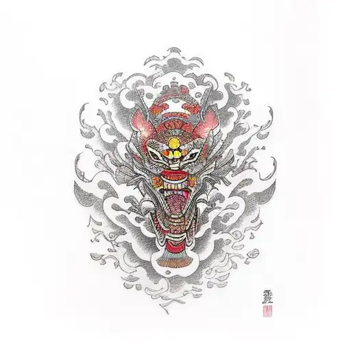 asuka  tattoo design idea