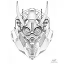 asuka  and Eva 02 tattoo design idea