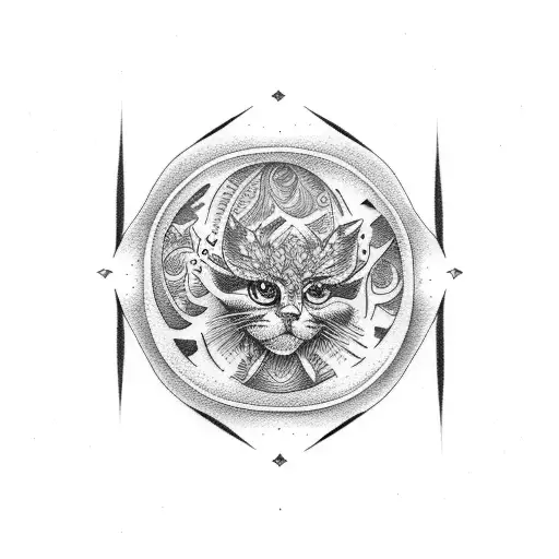 Symbolic representation of sobriety tattoo design idea