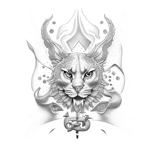 Symbolic representation of sobriety tattoo design idea