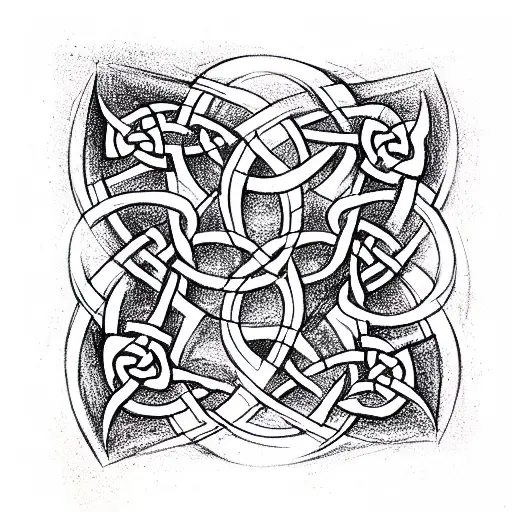 Celtic Knot tattoo design idea