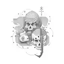  grandparents tattoo design idea