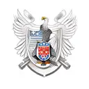 serbia knight eagle honor warrior tattoo design idea