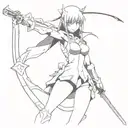 akame ga kill tattoo design idea