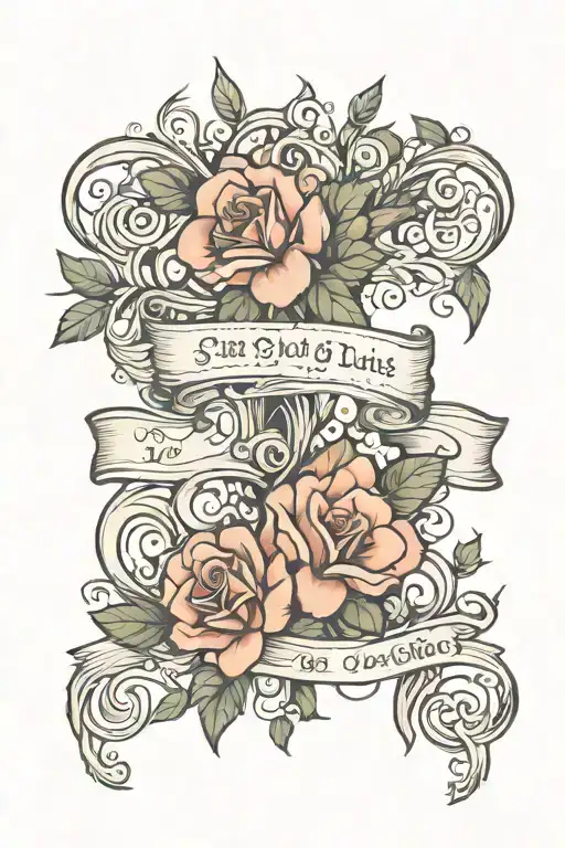 bible verse tattoo design idea