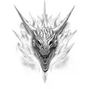 dracarys  tattoo design idea