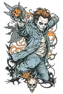 Michael Myers tattoo design idea