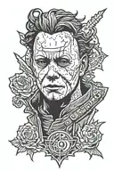 Michael Myers tattoo design idea