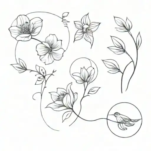 trio small tattoo tattoo design idea