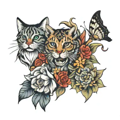 trio small tattoo tattoo design idea
