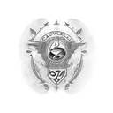 57 Chevy tattoo design idea