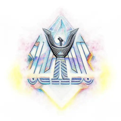 The god RA tattoo design idea