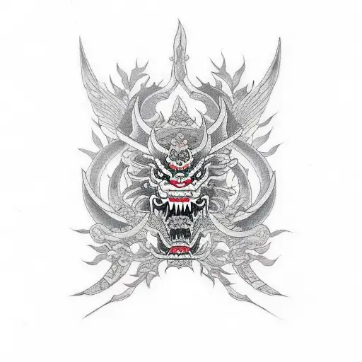 Ryujin tattoo design idea