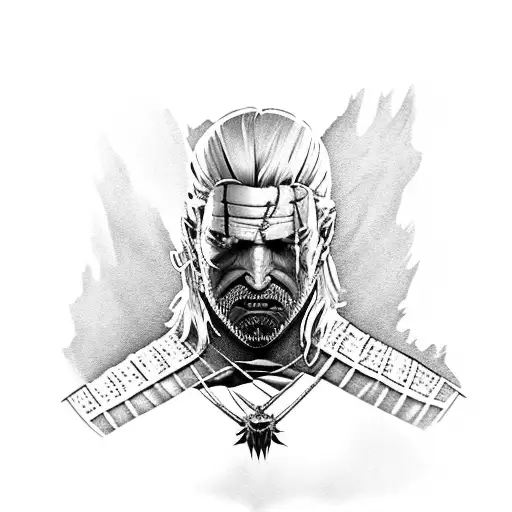 witcher tattoo design idea