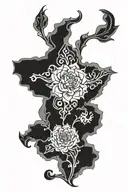 double face rouses tattoo design idea