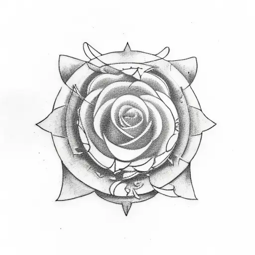 Symbols of love, care, solitude and selfsacrifice as a tattoo symbolizing my grandmother tattoo design idea