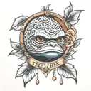 pepe tattoo design idea