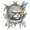 pepe tattoo design idea