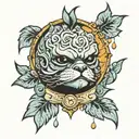 pepe tattoo design idea