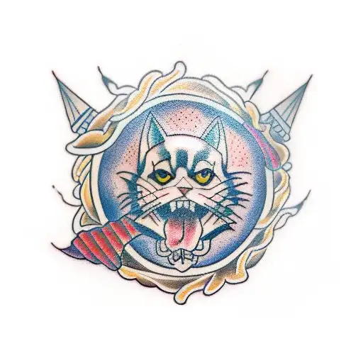 tomboy tattoo design idea