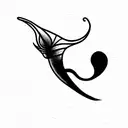 chrysalis tattoo design idea