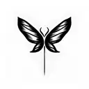 chrysalis tattoo design idea