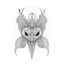 chrysalis tattoo design idea