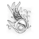 chrysalis tattoo design idea
