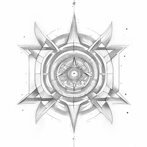 Stargate Symbol tattoo design idea