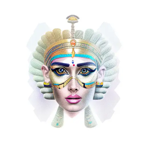 Cleopatra  tattoo design idea