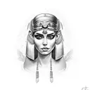 Cleopatra  tattoo design idea
