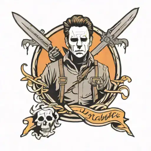 michael myers unique tattoo design tattoo design idea