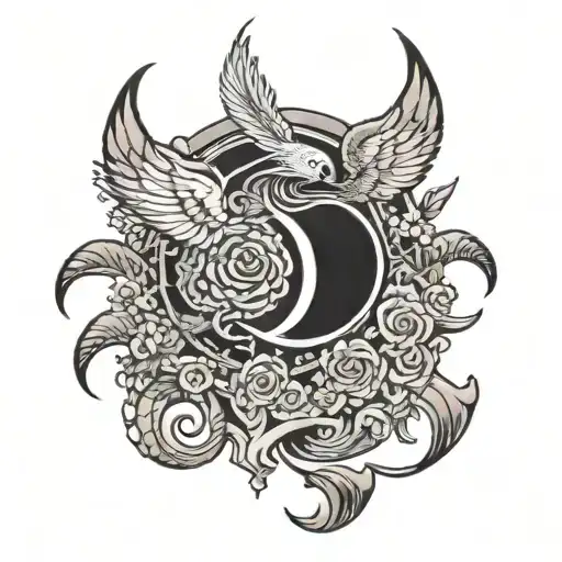 year 1971 1996 2000 tattoo design idea