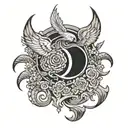 year 1971 1996 2000 tattoo design idea