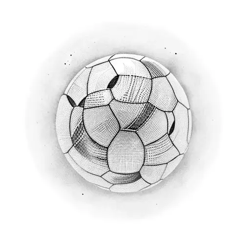 la copa del mundo , con en vez de las 3 estrellas arriba sea con las pelotas usadas en la finales de 1986,1978 y 2022  tattoo design idea